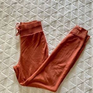 H&M XS Salmon Red Loungewear Pants